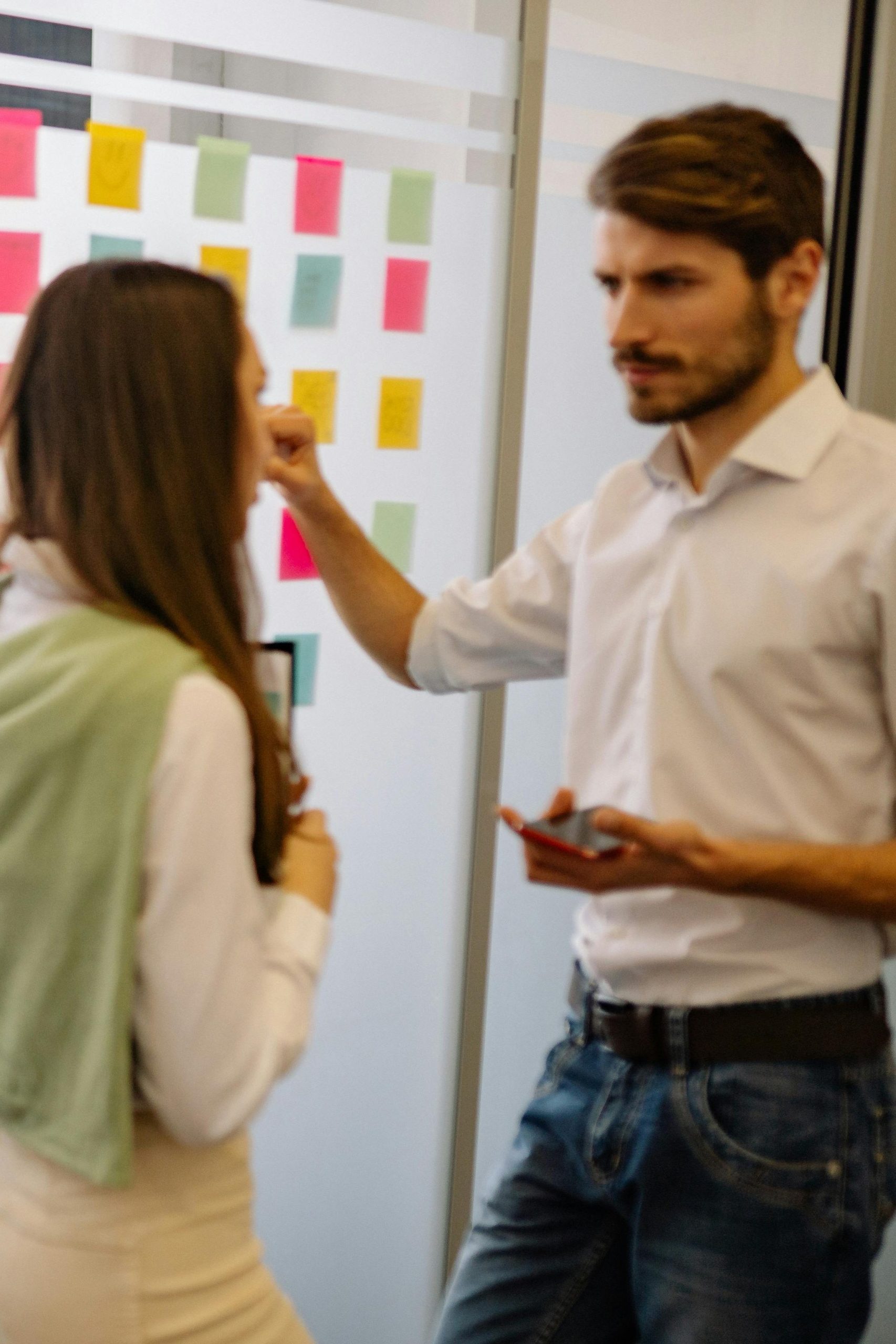 pexels-photo-7793247-7793247 Office environment with diverse team members brainstorming and collaborating on a project.